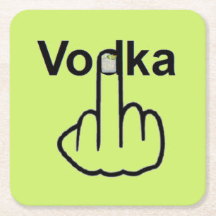 Untersetzer Vodka Drehte