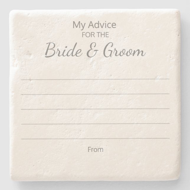 Untersetzer von Braut- und Körperberatung (Vorderseite)