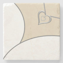 Untersetzer von Brautkleid