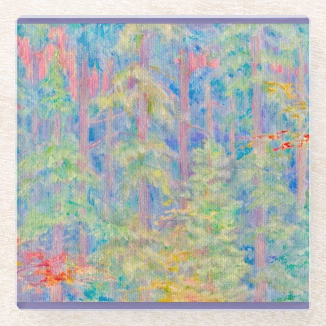 Untersetzer von Forest Reverie (Vorderseite)