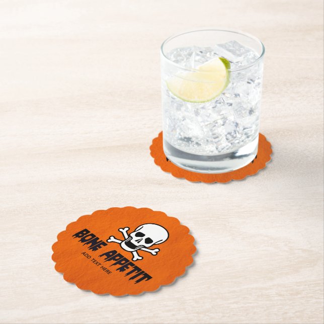 Untersetzer von Knochenappetitpapier (Vor Ort)