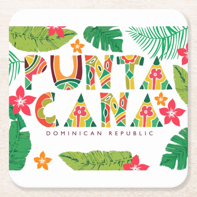 Untersetzer von Punta Cana (Vorderseite)