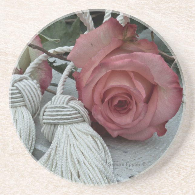 Untersetzer von Rose und Tassels (Vorne)