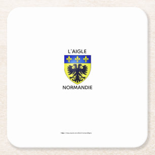 Untersetzer - Wappen von L'Aigle Normandie