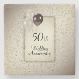 Untersetzer zum 50. Hochzeitstag