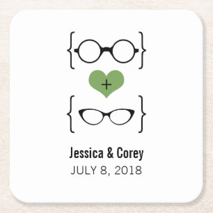 Untersetzer zum Grünbuch Geeky Glasses