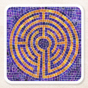 UNTERSETZER zum LABYRINTH-MOSAIC-Quadrat