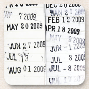 Untersetzer zur Briefmarke von Bibliotheksdaten