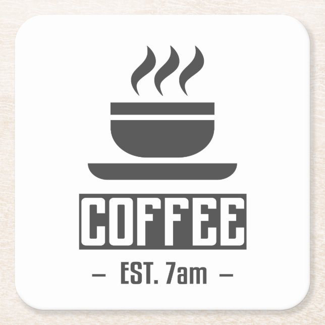 Untersetzer zur Kaffeebearbeitung (Vorderseite)