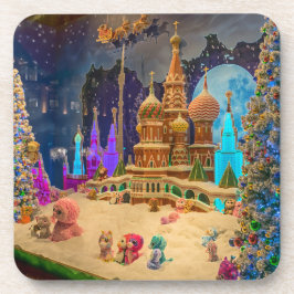 Untersetzer zur Winterszene