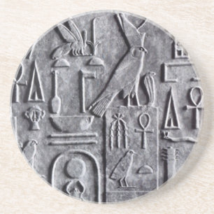 UntersetzerVintager Egyptology ägyptisches ankh Getränkeuntersetzer