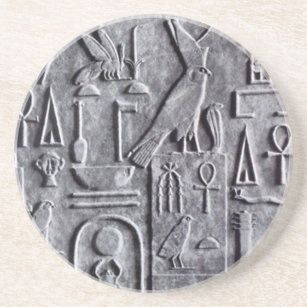 UntersetzerVintager Egyptology ägyptisches ankh Getränkeuntersetzer