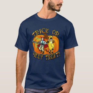 UNTERSTER TRICK OR RUDDY TREAT Oversized T-Shirt