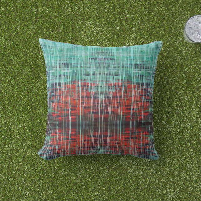 Unterstrom 1 - Akzentwurfkissen im Freien Kissen (Golfball-Marker)