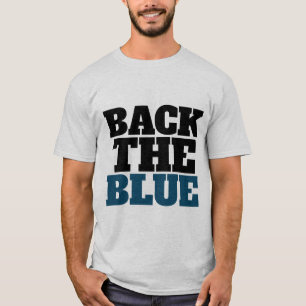 UNTERSTÜTZE DAS BLAUE, Polizei T-Shirts unterstütz