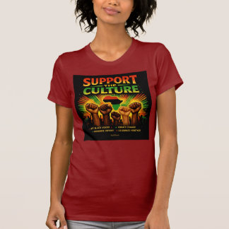 Unterstütze das Kultur T-Shirt