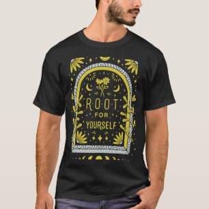 Unterstütze dich selbst Selbstliebe Mystisch Retro T-Shirt