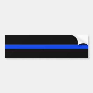 UNTERSTÜTZE DIE POLIZEI Autoaufkleber