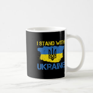 Unterstütze die Ukraine mit dieser Ukraine-Flagge Kaffeetasse