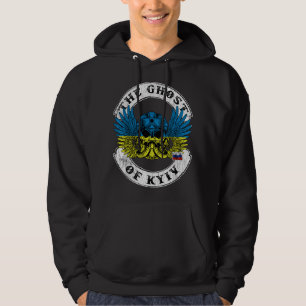 Unterstütze Freies Ukraine Der Geist von Kyiv Ich Hoodie
