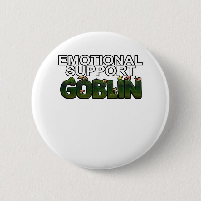 Unterstütze Goblin Classic Button (Vorderseite)