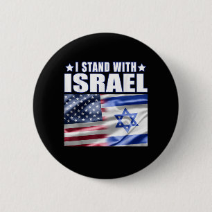 Unterstütze Israel Ich stehe hinter Israel Button