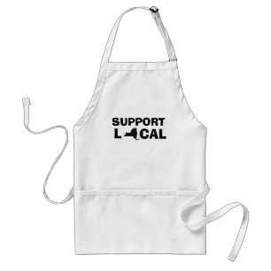Unterstütze lokale Aprons - New York (NY) Schürze