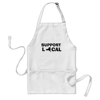 Unterstütze lokale Aprons - New York (NY) Schürze