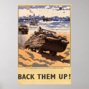 Unterstütze Sie - World War Two Poster Drucke