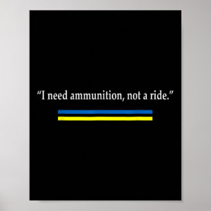 Unterstütze Ukraine 1 Poster