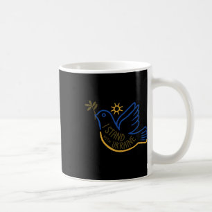 Unterstütze Ukraine Ich stehe hinter der Ukraine Kaffeetasse
