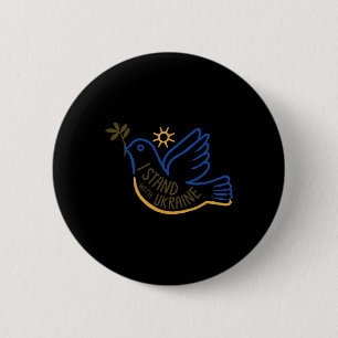 Unterstütze Ukraine Ich stehe mit Ukraine Button
