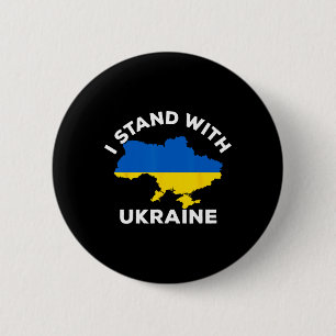 Unterstütze Ukraine Ich stehe mit Ukraine Ukrainis Button