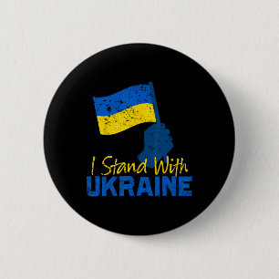 Unterstütze Ukraine Ich stehe mit Ukraine Ukrainis Button