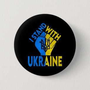 Unterstütze Ukraine Ich stehe mit Ukraine Ukrainis Button