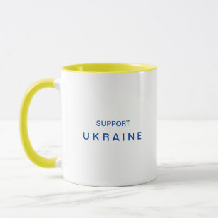 Unterstütze Ukraine Kaffee Tasse