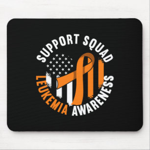 Unterstützen Sie Awareness Squad I Blutzellen Kreb Mousepad