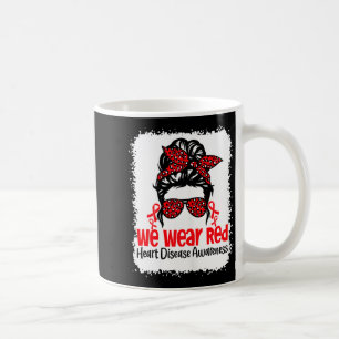 Unterstützen Sie das Bewusstsein für Herzkrankheit Kaffeetasse