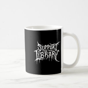 Unterstützen Sie das Bookwortdesign Ihres lokalen Kaffeetasse