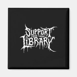 Unterstützen Sie das Bookwortdesign Ihres lokalen Magnet