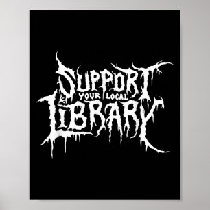 Unterstützen Sie das Bookwortdesign Ihres lokalen Poster