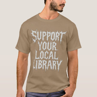 Unterstützen Sie das Bookwortdesign Ihres lokalen T-Shirt