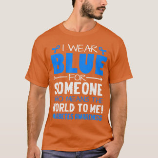 Unterstützen Sie das Typ-1-Diabetes-Bewusstsein T1 T-Shirt