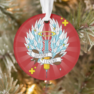 Unterstützen Sie den Legend Gamer Red Winged Sprit Ornament