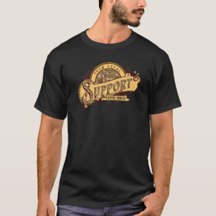 Unterstützen Sie den lokalen Kaffeetrinker Männer T-Shirt