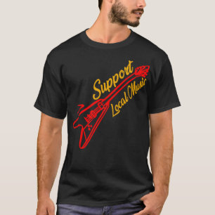Unterstützen Sie den lokalen Musikstil mit Musiker T-Shirt
