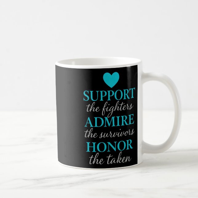 Unterstützen Sie die Kämpfer bewundern die Überleb Kaffeetasse (Rechts)