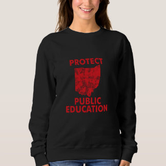 Unterstützen Sie die öffentliche Bildung Rettet Oh Sweatshirt