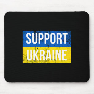 Unterstützen Sie die ukrainische patriotische ukra Mousepad