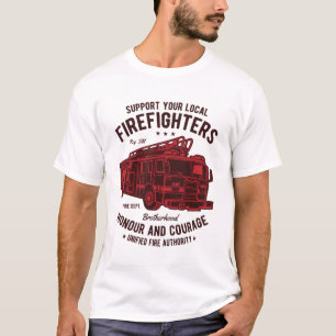 Unterstützen Sie Ihr örtliches Shirt von Feuerwe